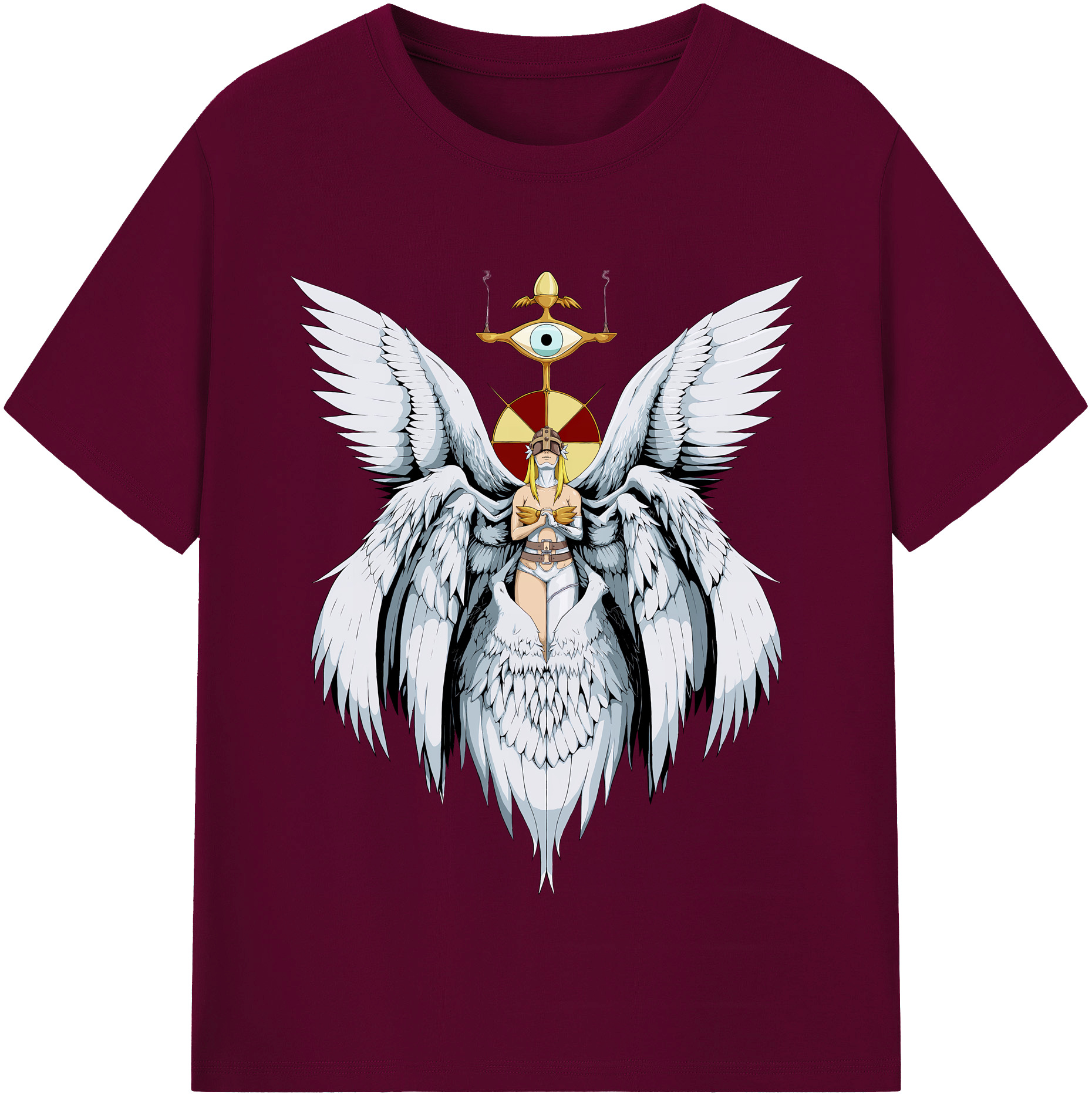 （画像用） Digimon デジタルモンスター/デジモン レディースカジュアルプリントTシャツ（綿100％）